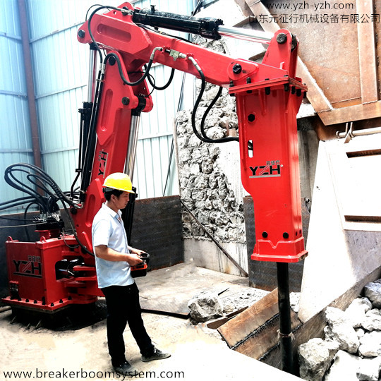pedestal rock breaker boom system pedestal rock breaker boom system