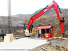 Pedestal Boom Rock Breakers System For Jaw Crusher