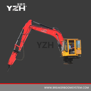 Pedestal Boom Breaker System For Grizzly Screen