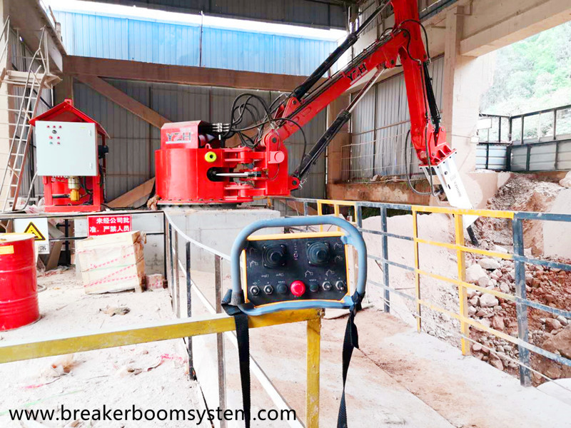 Hydraulic Rock Breaker Boom System