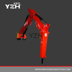 YZH-L850R 360° Rotation Type Mobile Hydraulic Rockbreaker Boom System