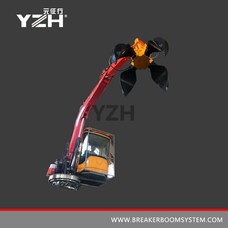 Foldable Hydraulic Pedestal Boom Crane