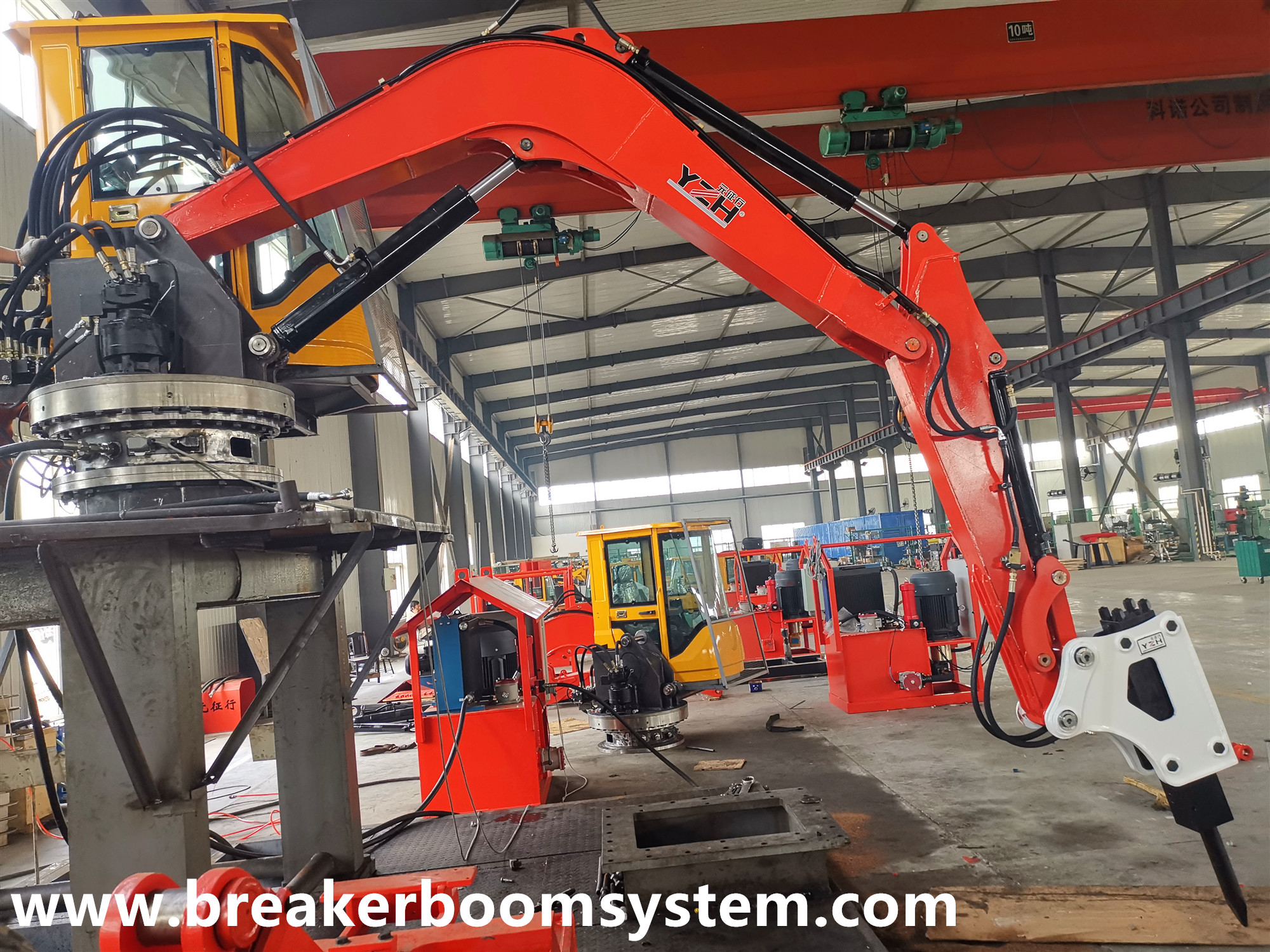 breaker booms systems