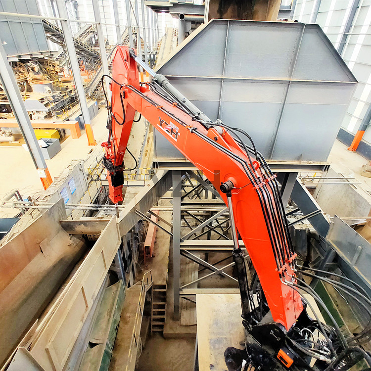 Pedestal Rock Breaker Boom Systems