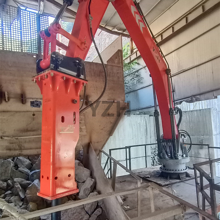 Stationary Rockbreaker Booms