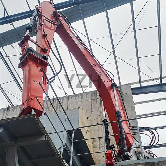 YZH High-power Rockbreaker Boom System for Stationary Primary Crushing Plants