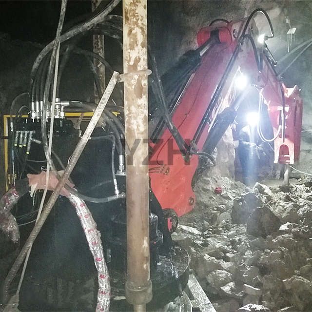 YZH Pedestal Rock Breaker System for Underground Mines