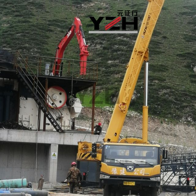 YZH Pedestal Rock Breaker Boom System