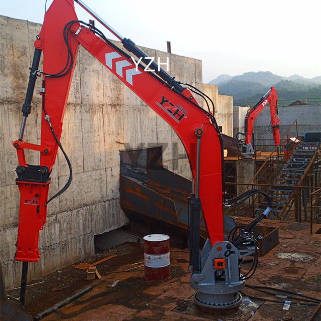 Static Grizzly Boom Rock Breaker System