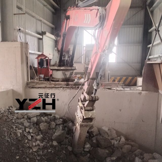 YZH pedestal boom rockbreaker system