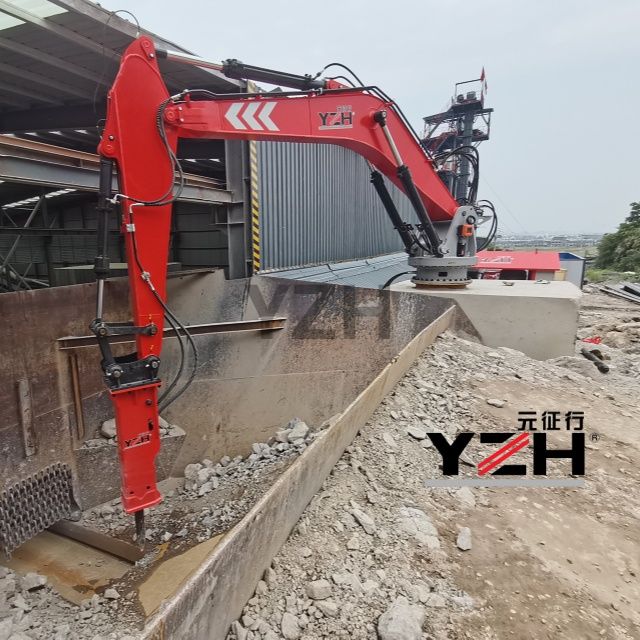China Stationary Type Pedestal Breaker Boom