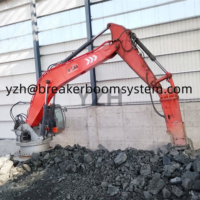 YZH Static Pedestal Breaker Boom System