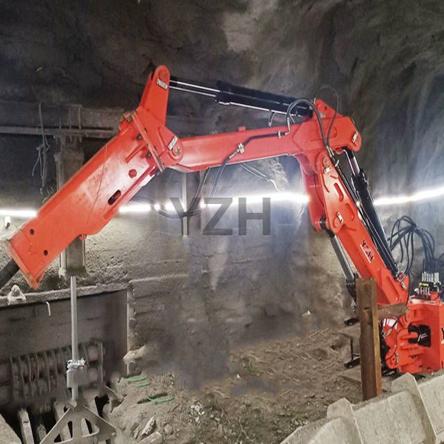 Stationary Rock Breaker System