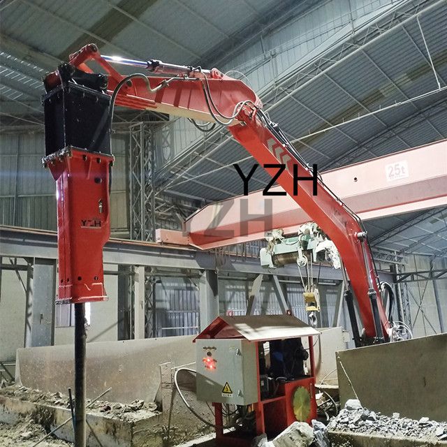 YZH Pedestal Grizzly Rock Breaker System