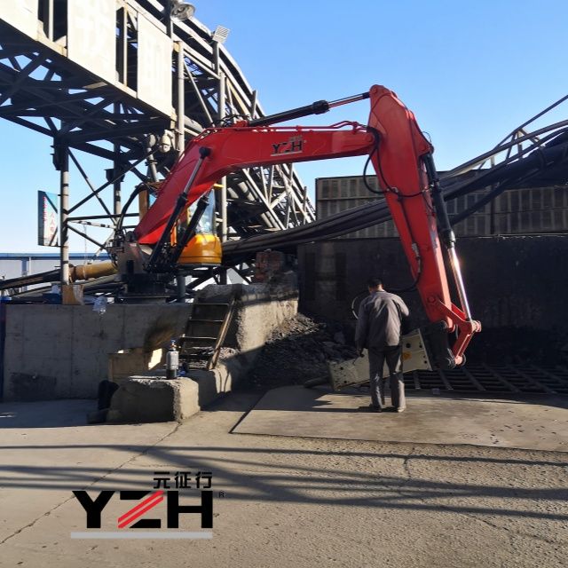Stationary Type Pedestal Rock Breaker Boom System