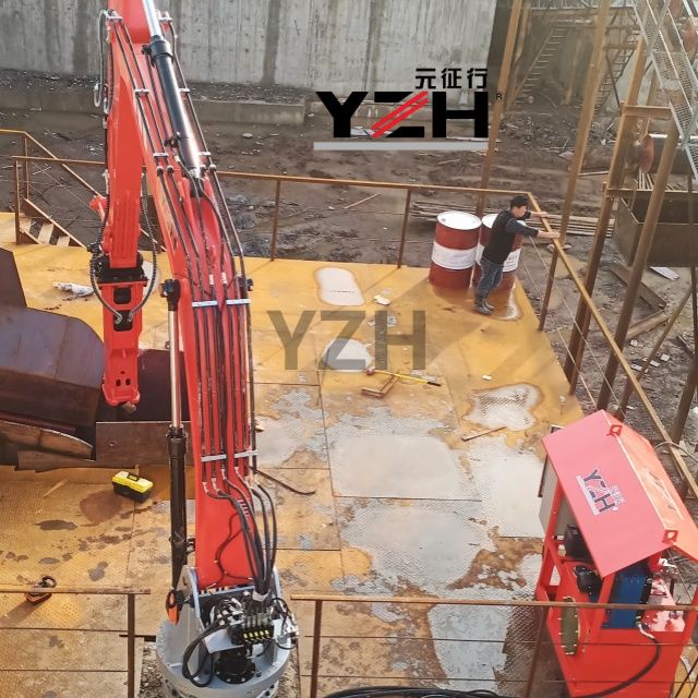 YZH Pedestal Type Stationary Rockbreaker Boom System
