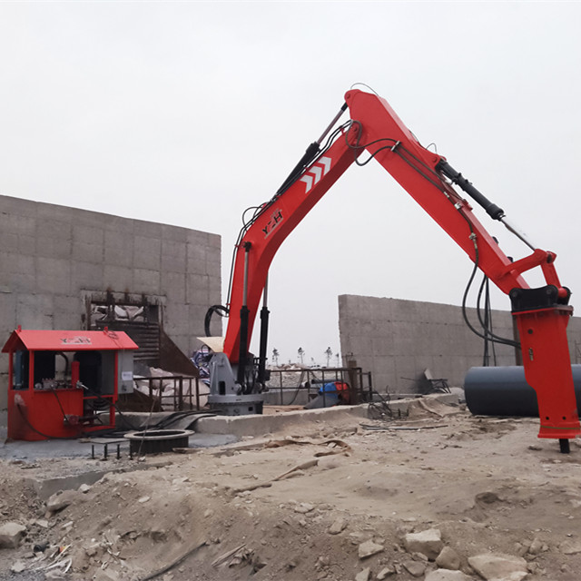 Pedestal Boom Rockbreaker System of YZH