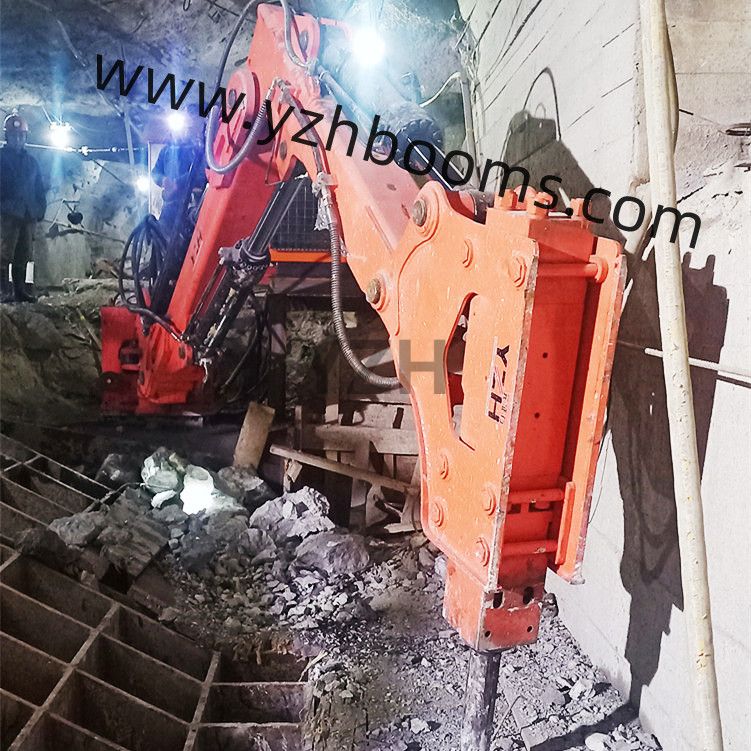 YZH Pedestal Boom Rockbreaker System