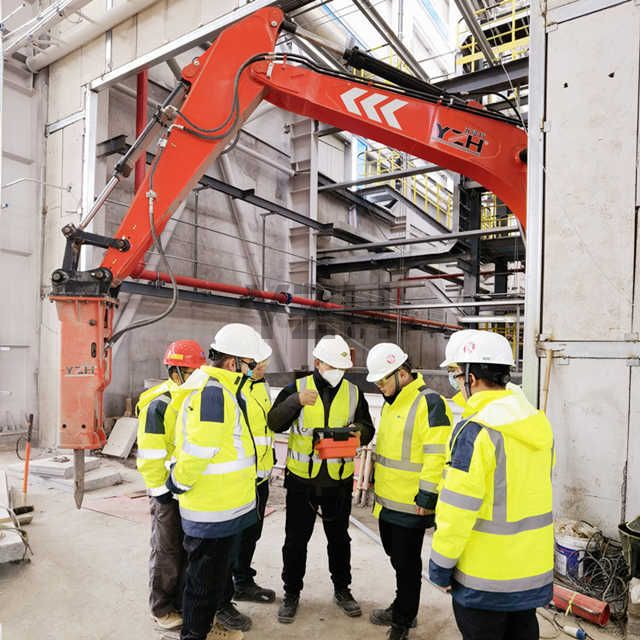 YZH Fixed Type 360° Rotary Rock Breaker System