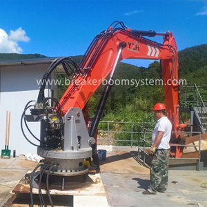 China Rockbreaker Pedestal Boom System 