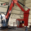 YZH pedestal boom rockbreaker system