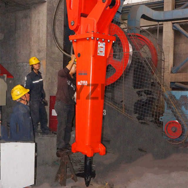 Fixed Rock Breaker Boom System