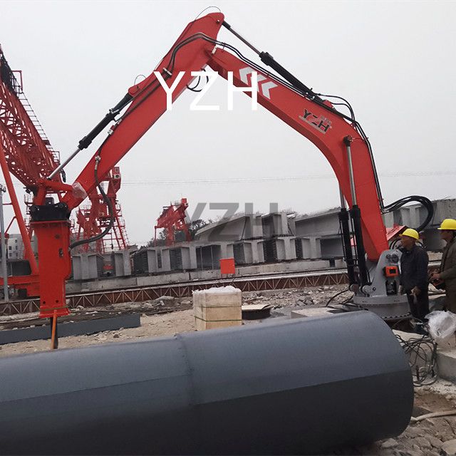 YZH Grizzly Boom Rock Breaker System