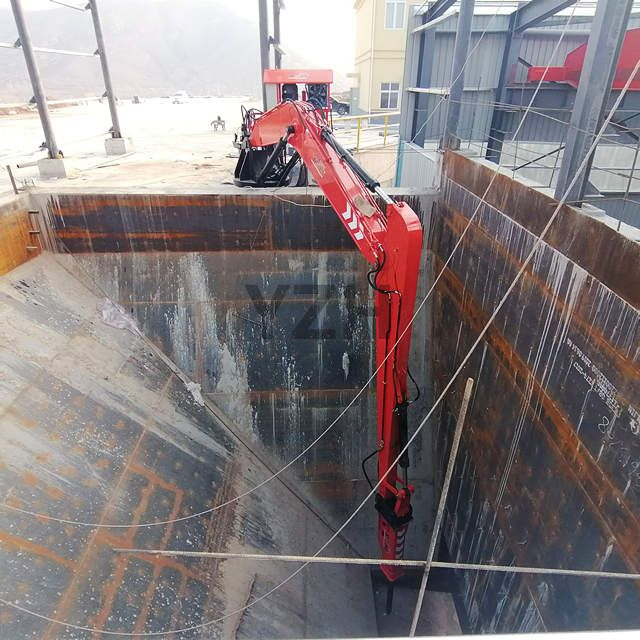 YZH Rock Breaker System with 5G Optical Fiber Teleoperation System