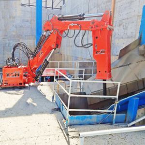 Pedestal Rock Breaker Boom System