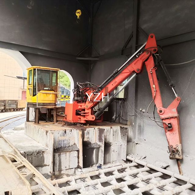 Performance-Proven Fixed Rockbreaker Booms