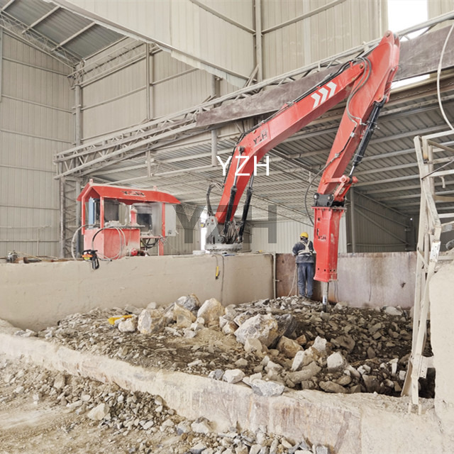 YZH’S Strength Fixed Rock Breaker Boom