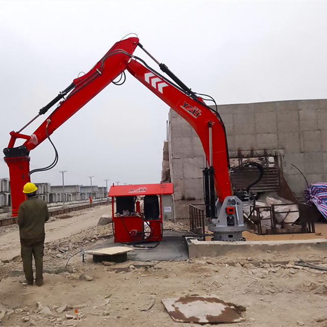 Pedestal Boom Rockbreaker System of YZH