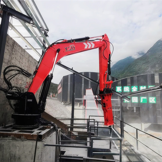 YZH Rock Breaker Boom System WHC880