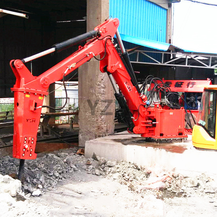 Rock Breaker Boom Systems