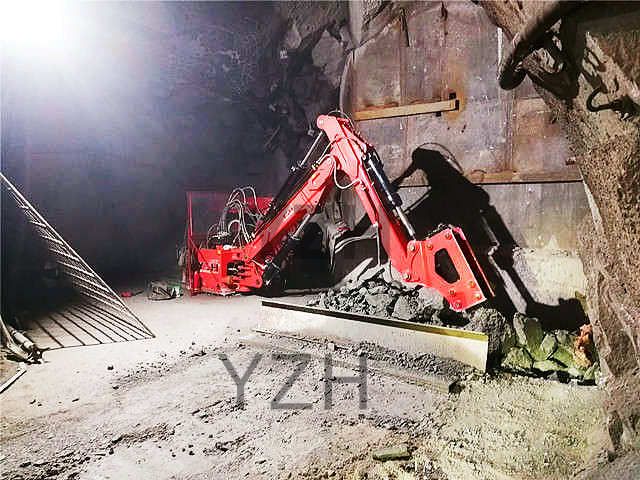 rock breaker boom system