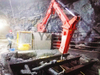 The static rock breaker boom system