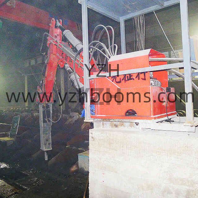 YZH Underground Mining's Rock Breaker System