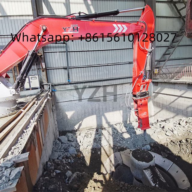 China fixed boom rock breaker system