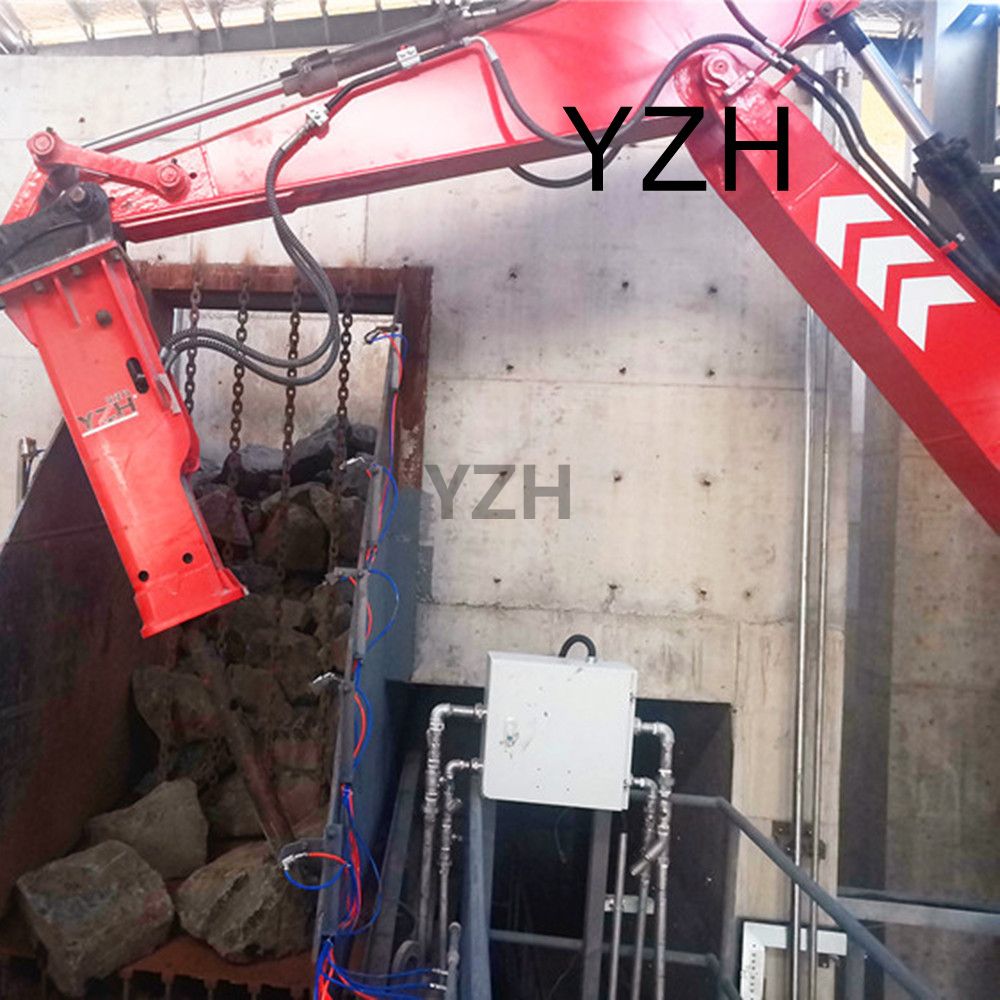 Rock Breaker Grizzly Boom System