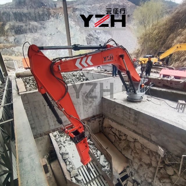 YZH Pedestal Type Stationary Rockbreaker Boom System