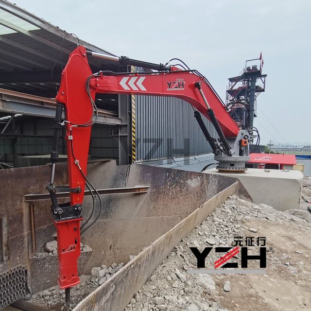 Fixed Type Stationary Rock Breaker Boom YZH