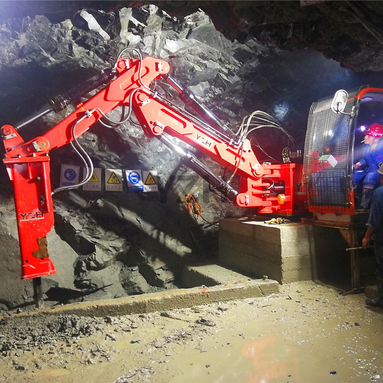Pedestal Boom Rock Breaker Systems
