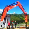 Rockbreaker Clearing Crusher Blockages Quickly 