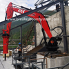 Pedestal Grizzly Rock Breaker Boom System