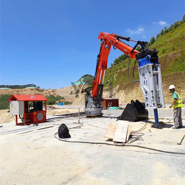 YZH Fixed Rockbreaker Boom System