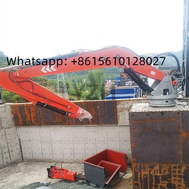 Stationary Hydraulic Breaker Boom System