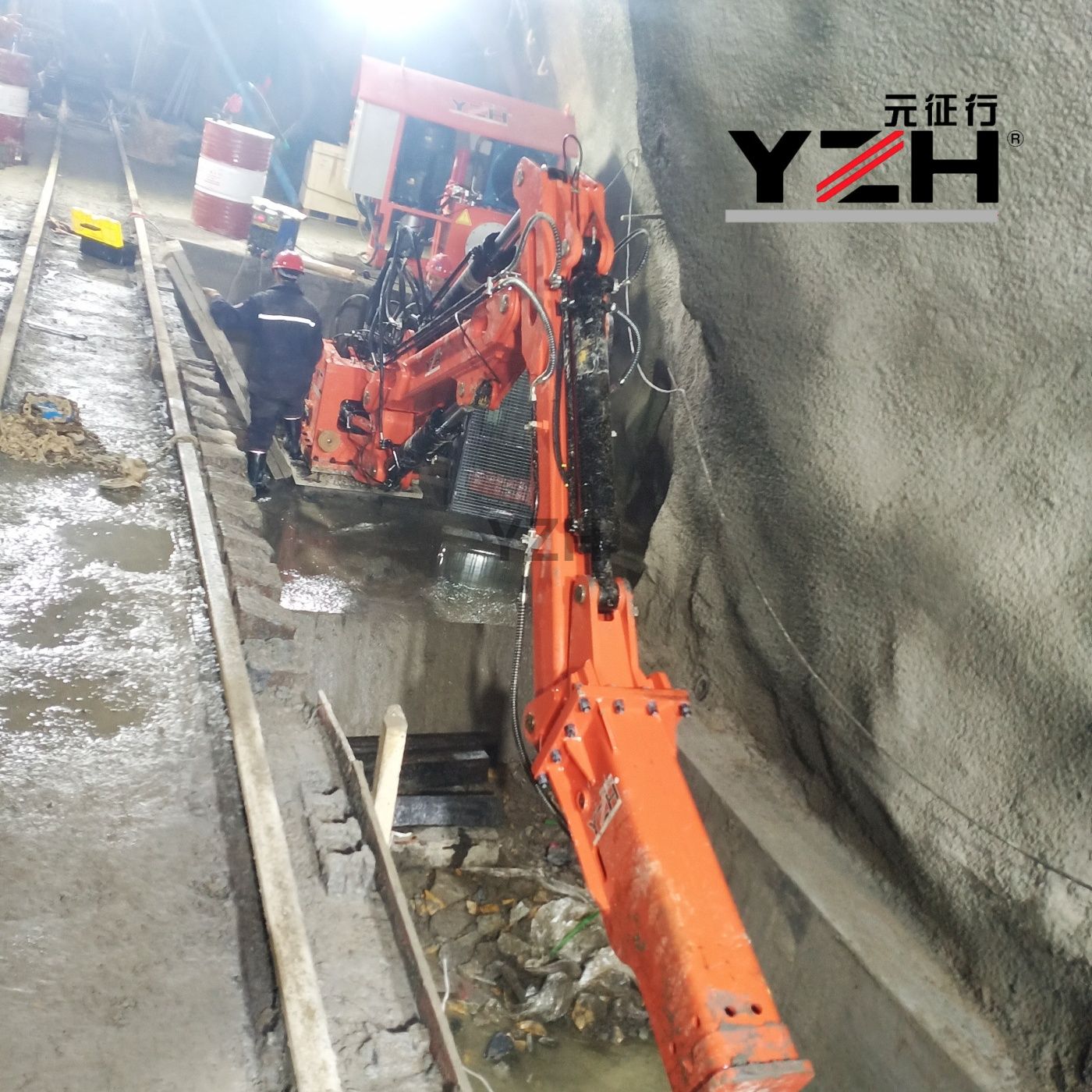 B Type Static Rock Breaker Used in Underground