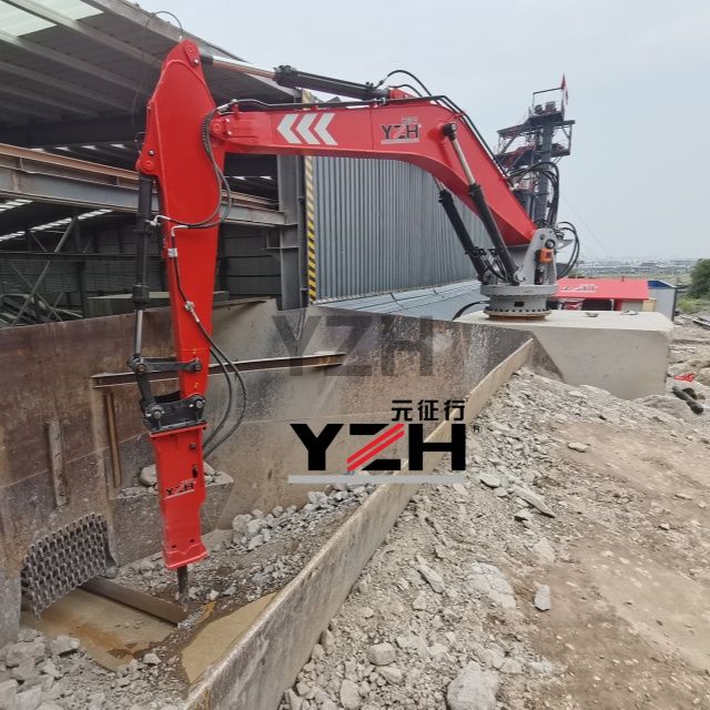 China Stationary Type Breaker Boom System