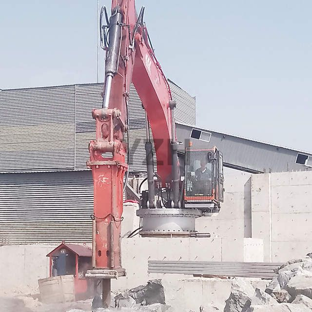 Static Rock Breaker Boom System