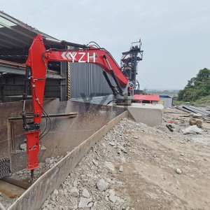 YZH Grizzly Boom Rock Breaker System
